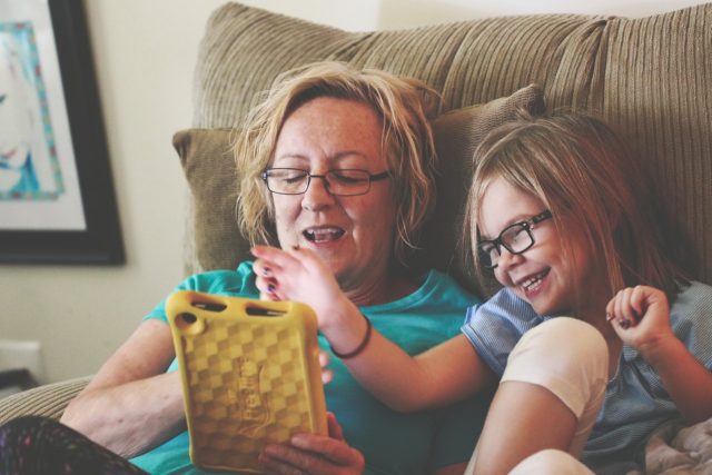 child glasses tablet grandmother1280x853