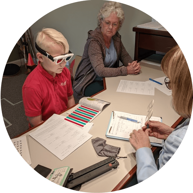 eye exam, vision issues at school