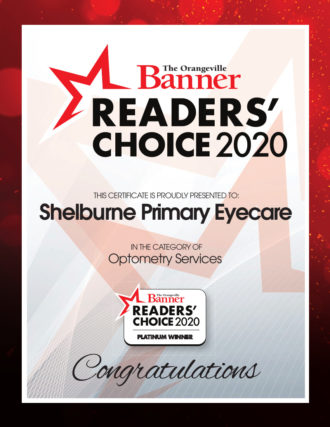ReadersChoice ShelburneEyecare Platinum 2020