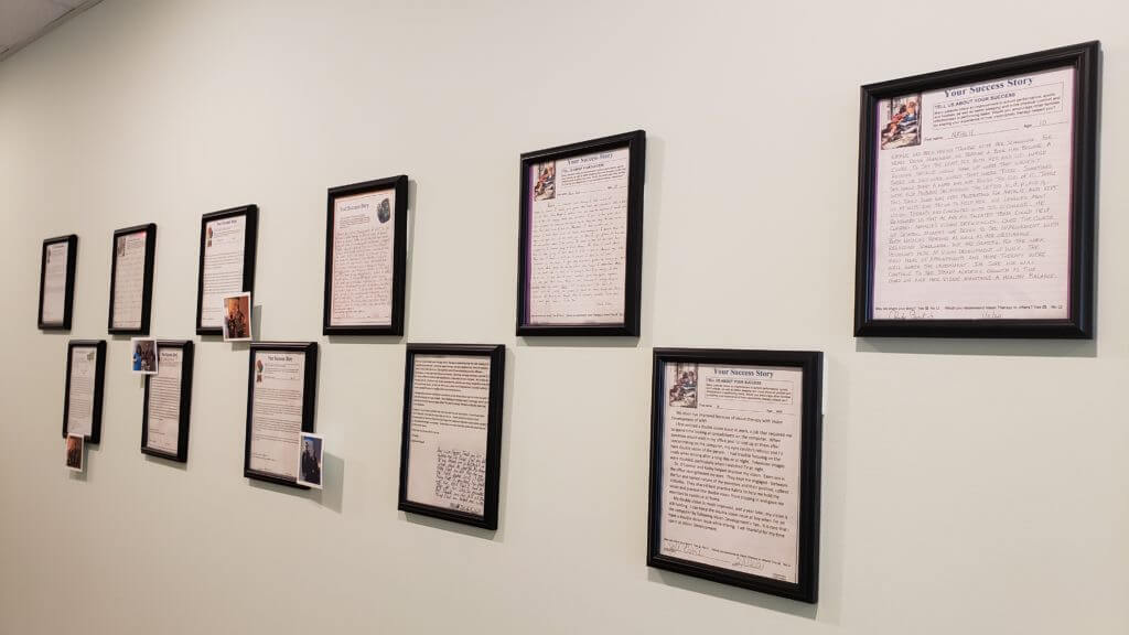 success stories wall