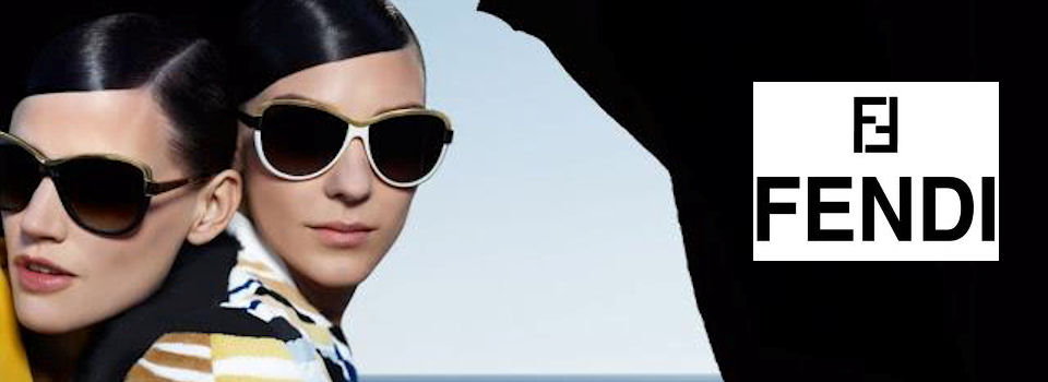Woman Wearing Fendi Designer Eyeglass Frames