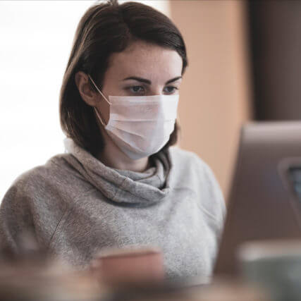 Dec 2020 mask lady