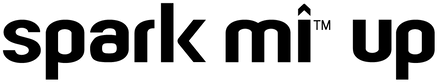 spark mi up logo black