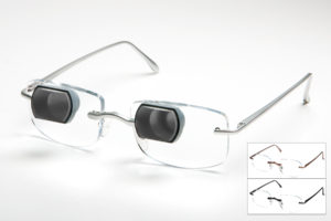 Bioptic Telescopic Glasses recommended by our low vision specialist