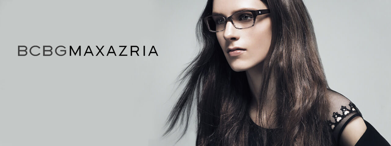 Woman Wearing BCBG Designer Eyeglass Frames