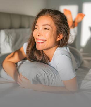 CARDS CROP 1off Dry Eye Woman Bed