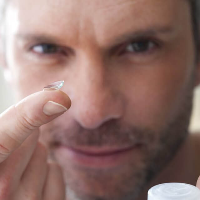 contact lens fitting