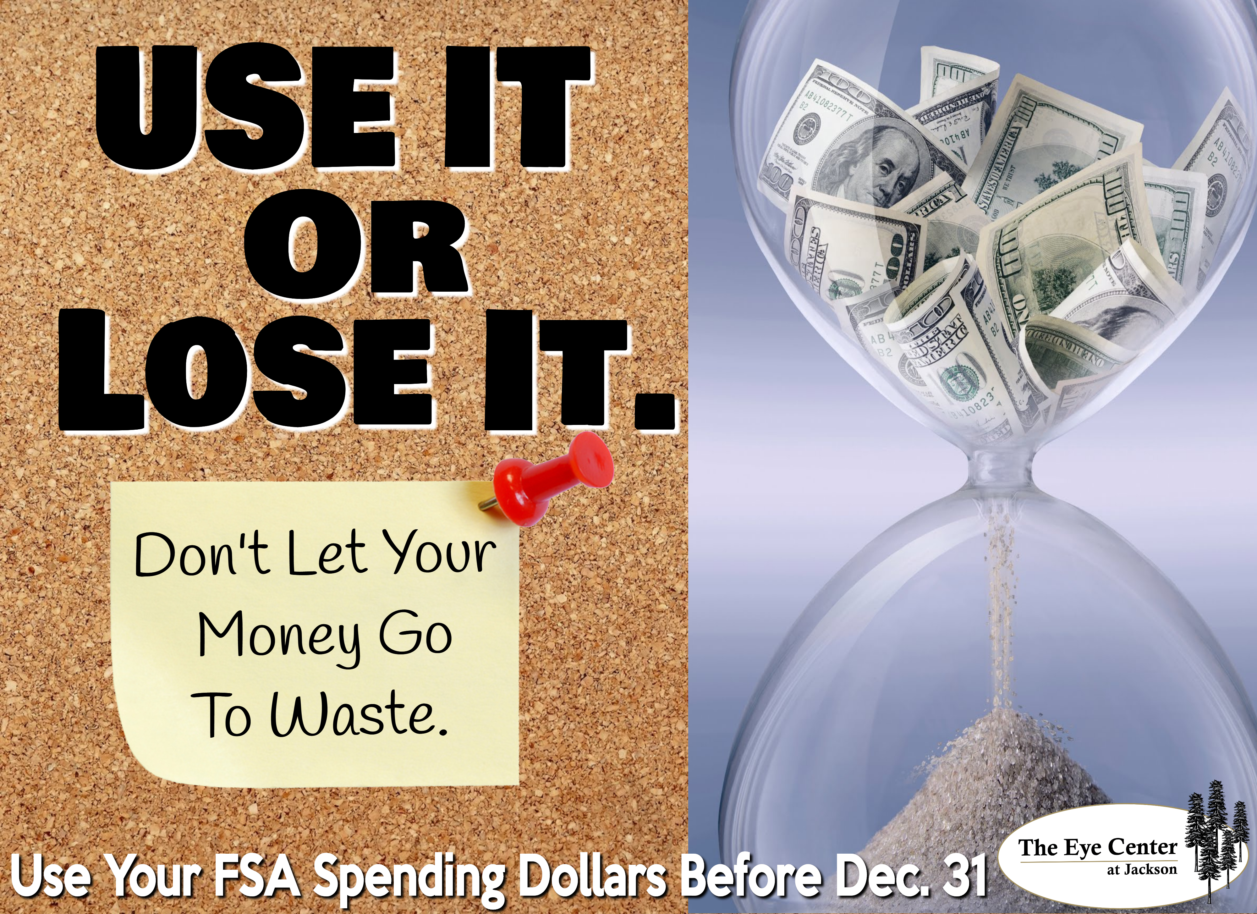 Use it Your FSA Spending Dollars Before You Lose Them