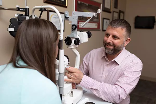 Dr. David Anderson and Patient