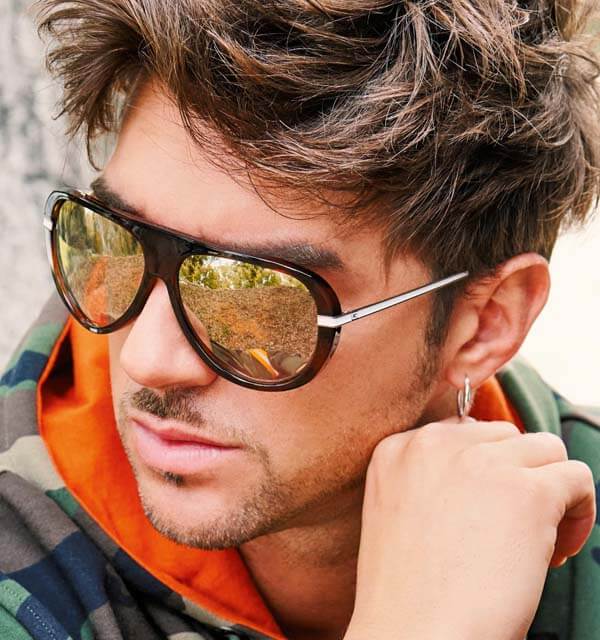 guess man with sunglasses