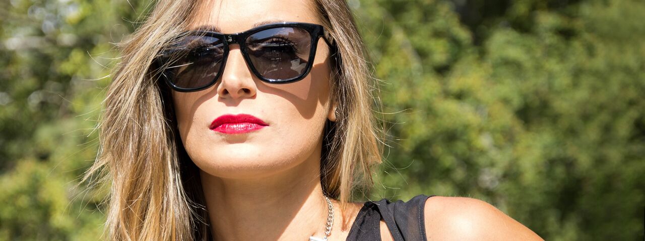 Woman wearing sunglasses, Eye Care in Concord, NC