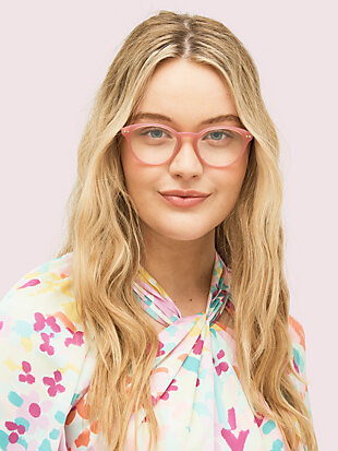 kate spade eyeglasses pink frames