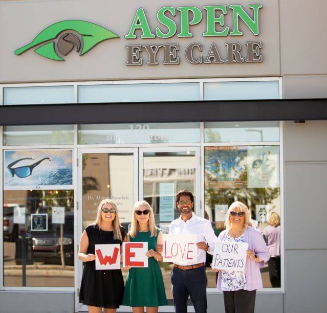 Woman's Eye in Ad for Eye Care Emergencies