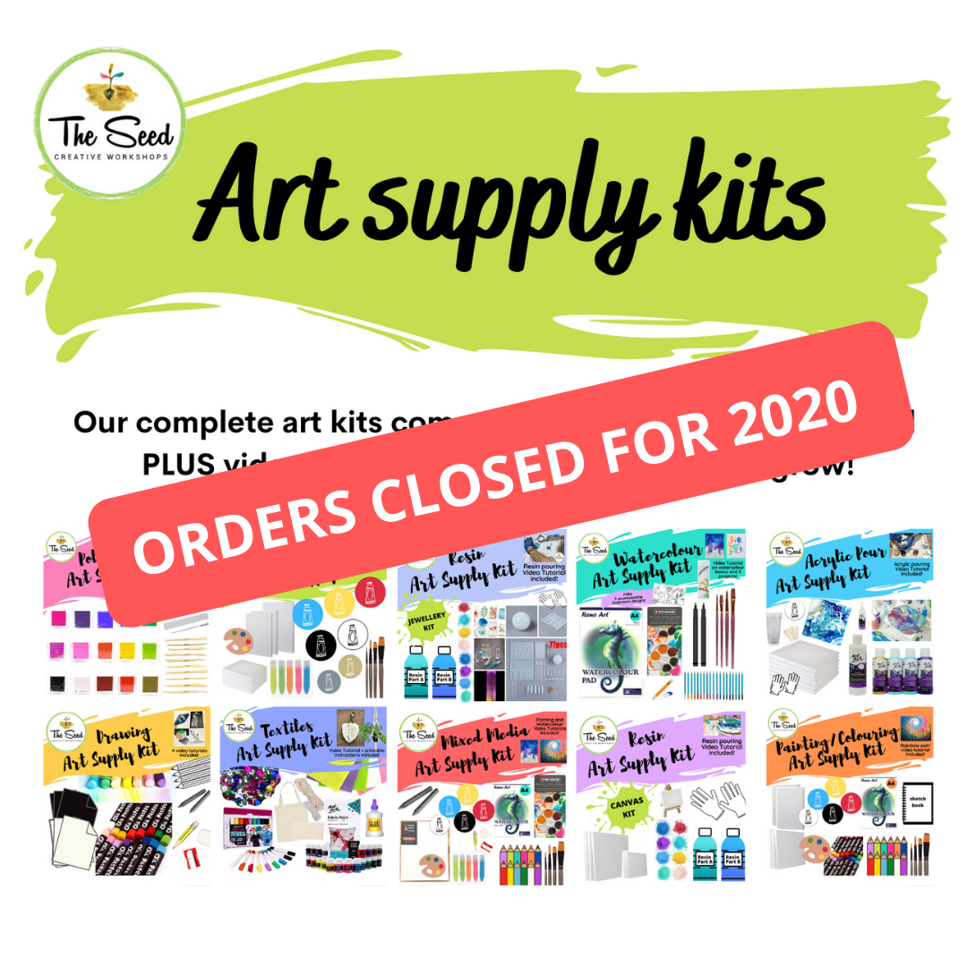 100 Art Kits using the Kids Creative Vouchers