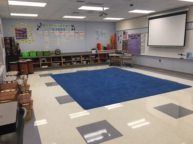 Ukuleles Strumming in Our Music Room