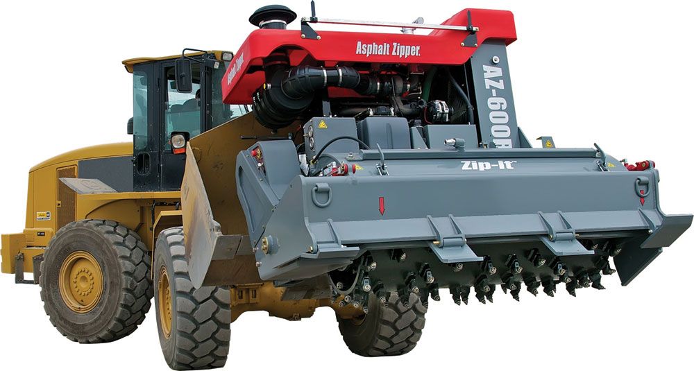 Asphalt Zipper Introduces Largest Portable Reclaimer Story ID 14639