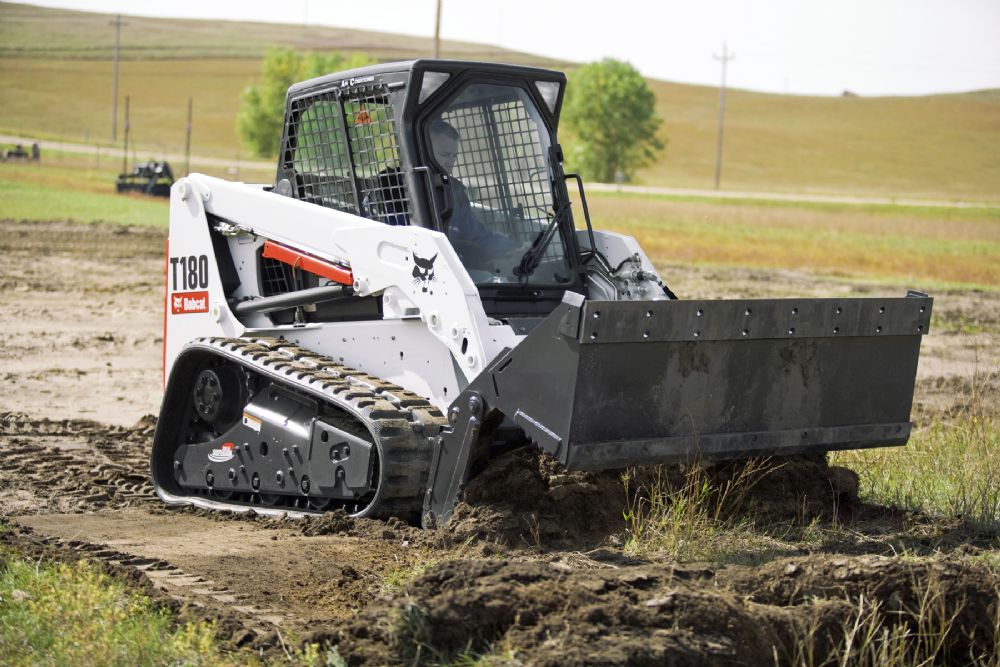Bobcat LaserGuided Grading Receivers Allow Grade Elevation Adjustment