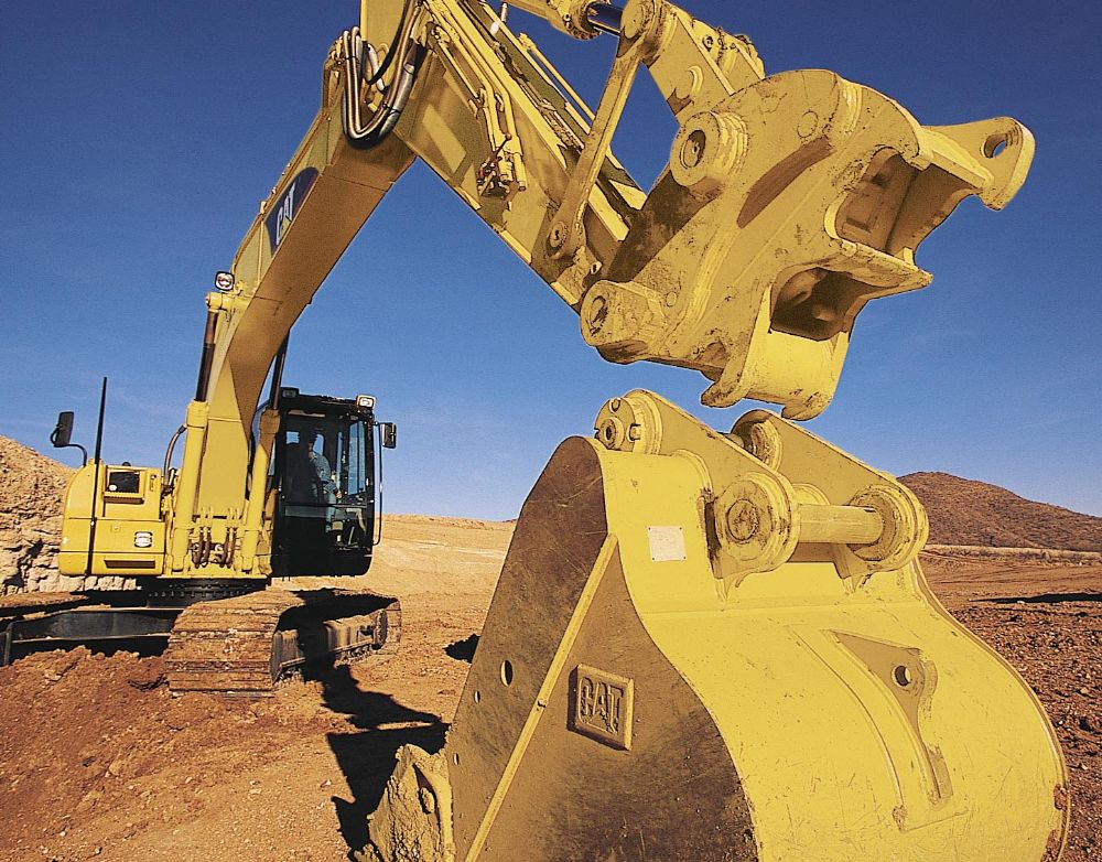 Caterpillar Pin Grabber Performance Bucket Maximizes Excavator Digging