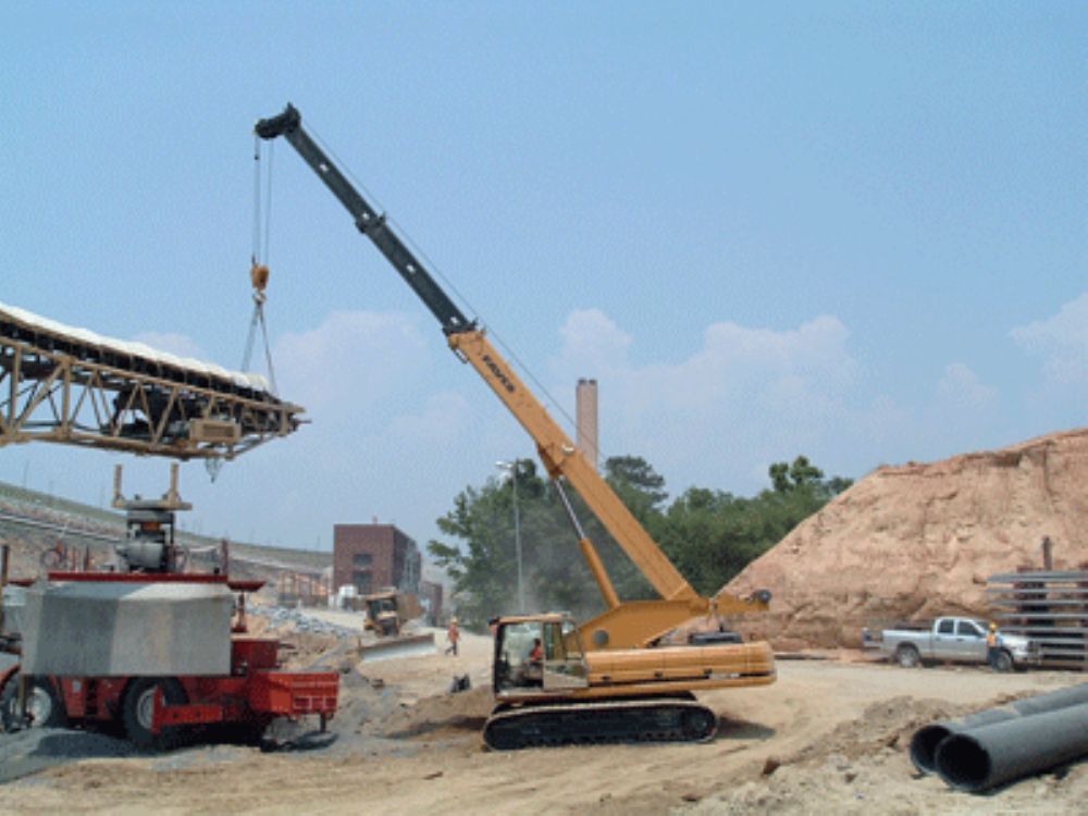 CaterpillarBased Crane Features 60Ton Capacity Story ID 8957 Construction Equipment Guide