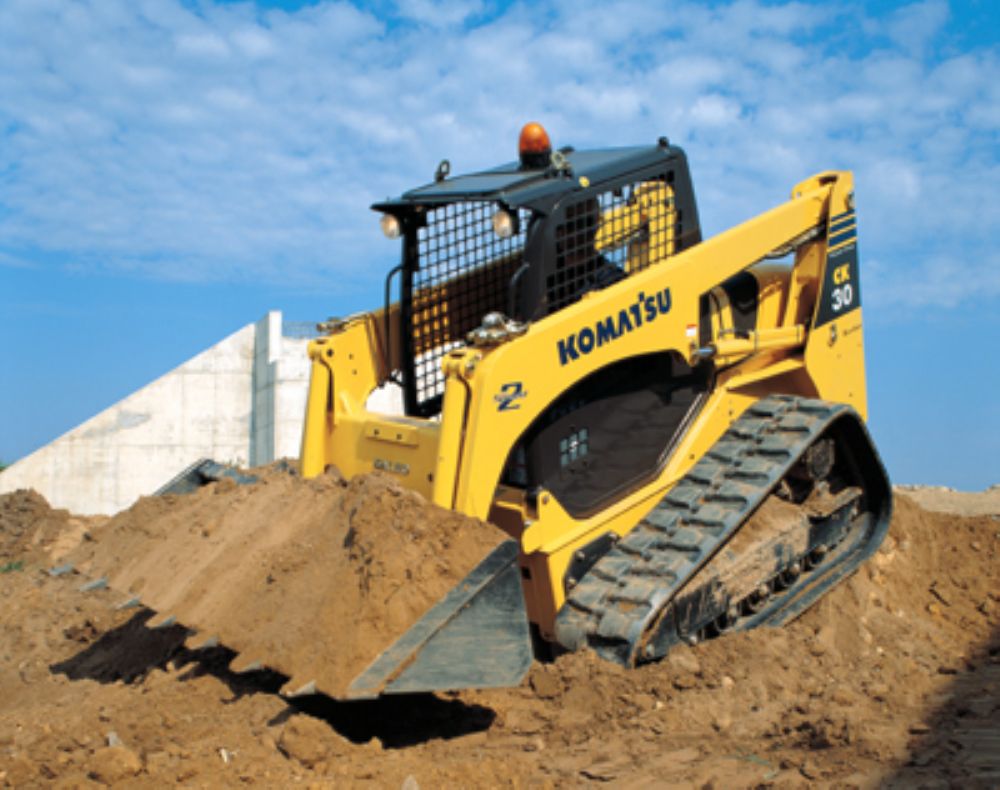 Komatsu America’s CK301, CK351 Compact Track Loaders Tout Stability