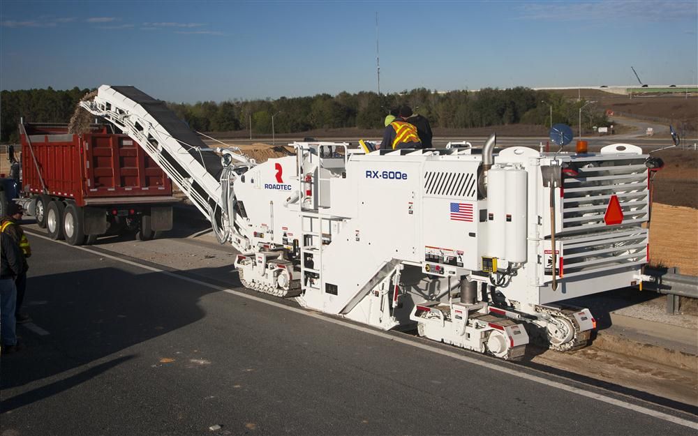 Milling Machines Play Vital Role in Road Construction Story ID 22299 Construction