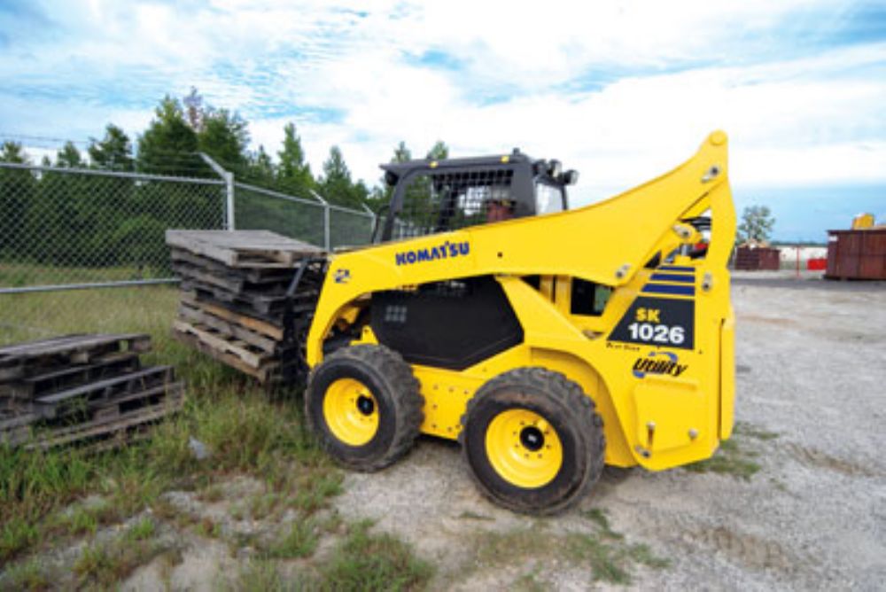 Komatsu SK10265 Skid Steer Designed to Tackle Tough Project
