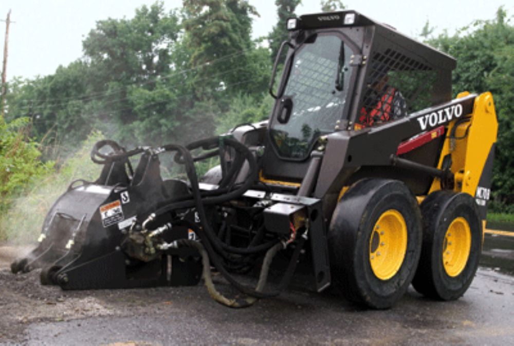 Hubbard Adds Volvo Skid Steers to Asphalt Grinding Work Story ID