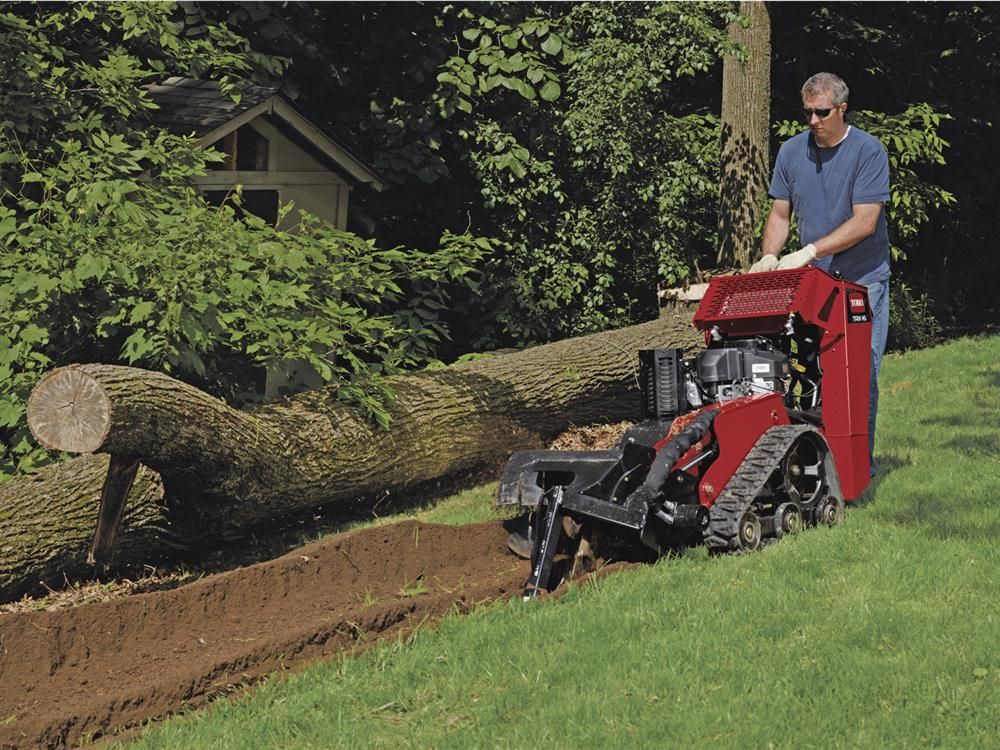 Toro TRX16 WalkBehind Trenchers Story ID 21579 Construction