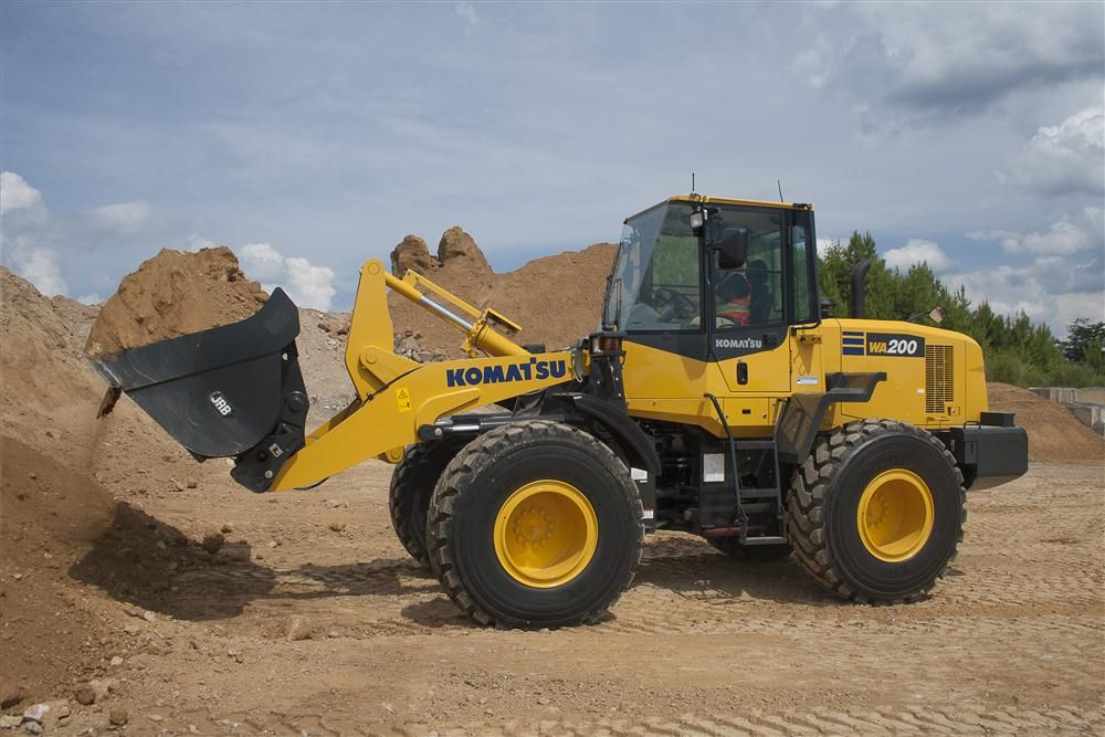 Komatsu WA2007 Wheel Loader Features TIVi Engine Story ID 23425
