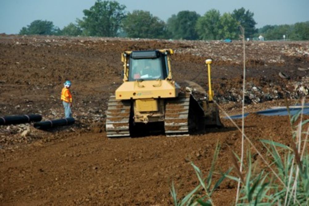 Cleaning Up the Past Crews Convert Landfill Into a Park Story ID 15796 Construction