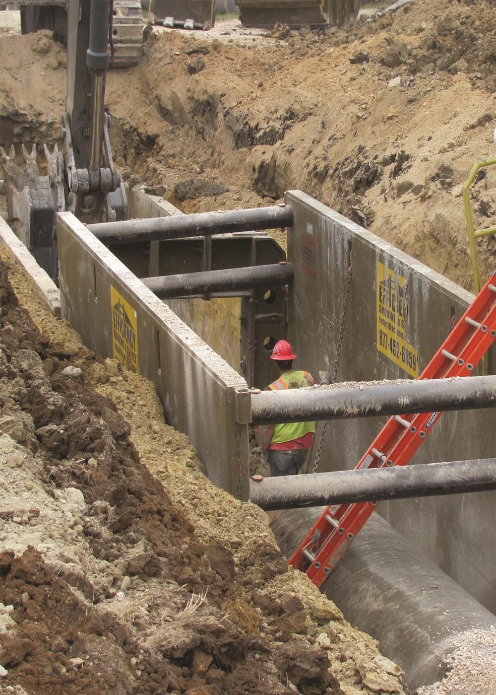 Contractor Wrangles Massive Pipe Into Ground for Water Facility Upgrade