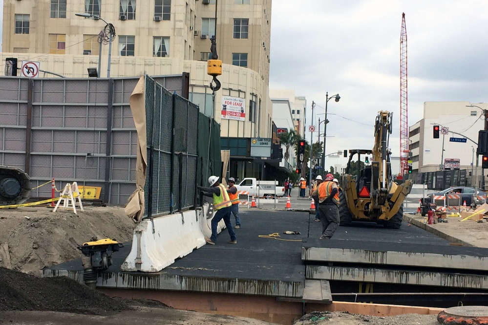 Los Angeles County's 6.3B Metro Purple Line Subway Extension Under Way