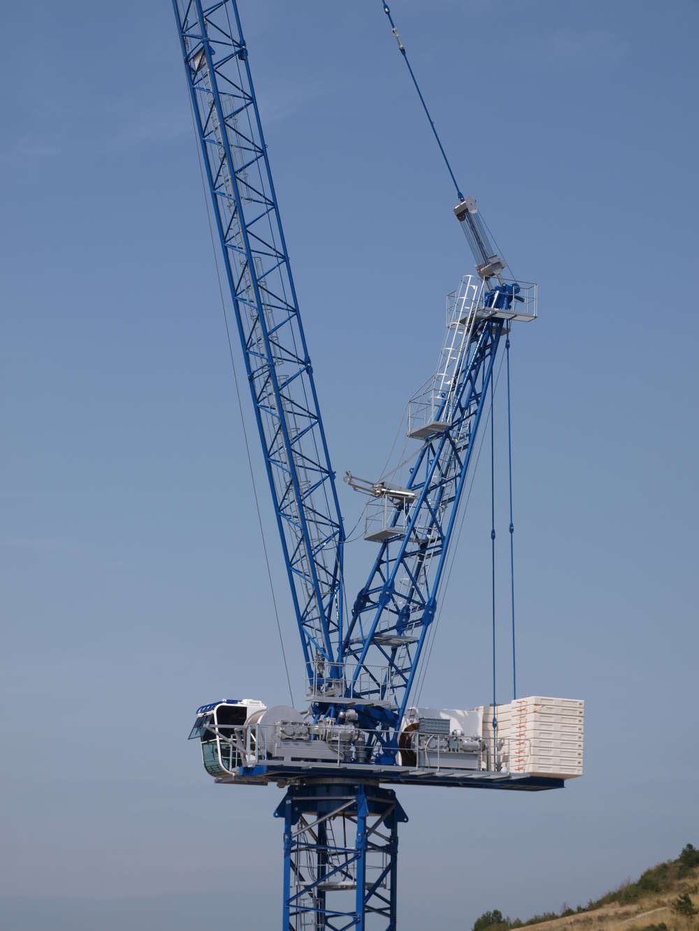 First Time a Linden Comansa LuffingJib Tower Crane to be Displayed at