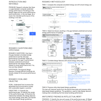 Thumbnail image for Examining the Relationship Between Design Features and the Actual Performance of Buildings Designed and Constructed Under Energy Efficiency Standards