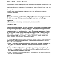 Thumbnail image for Statistical edutainment that counts