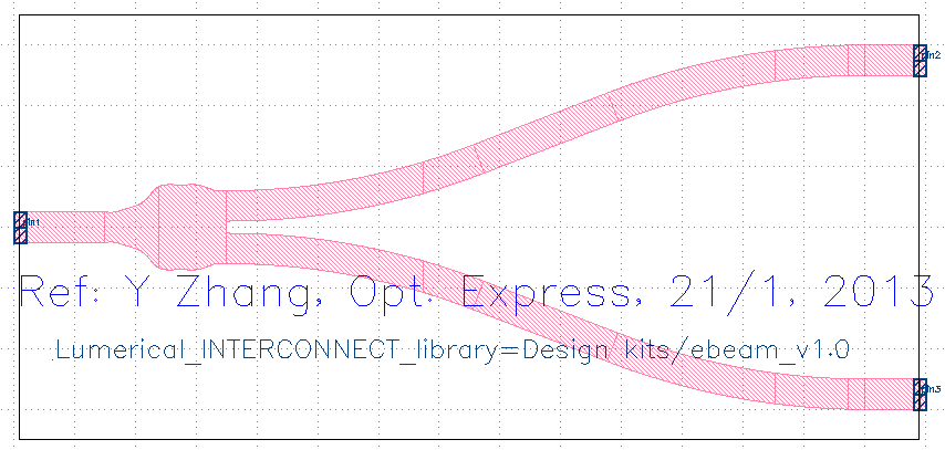 Example component with DevRec and PinRec marking shapes