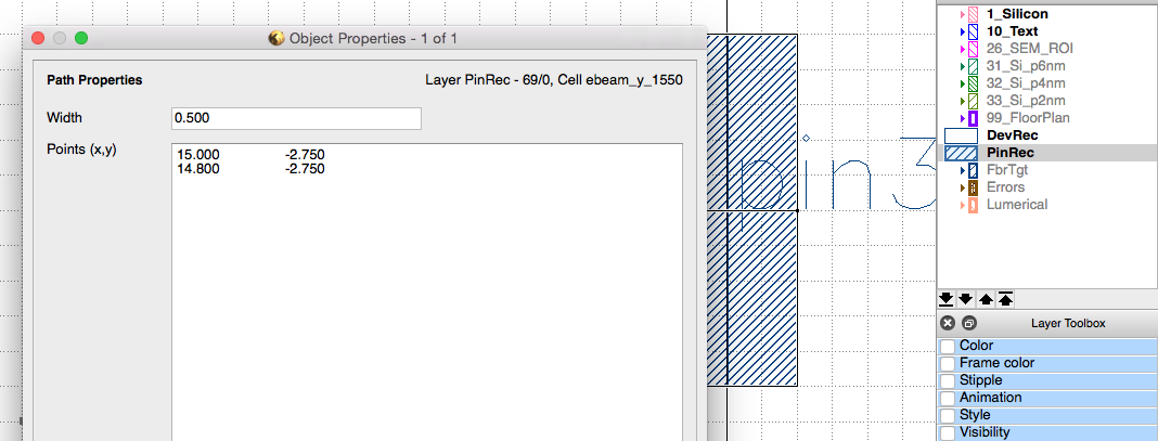 Pin Recognition layer - PinRec