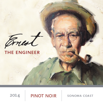 Romanini Vineyard Pinot Noir 2014 The Engineer - Ernest Vineyards