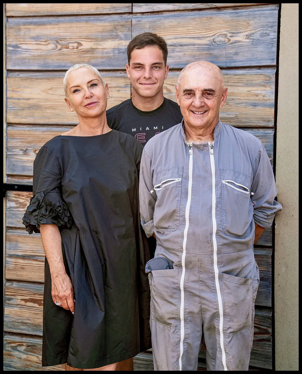Sandrine, Orsu, and Yves Leccia