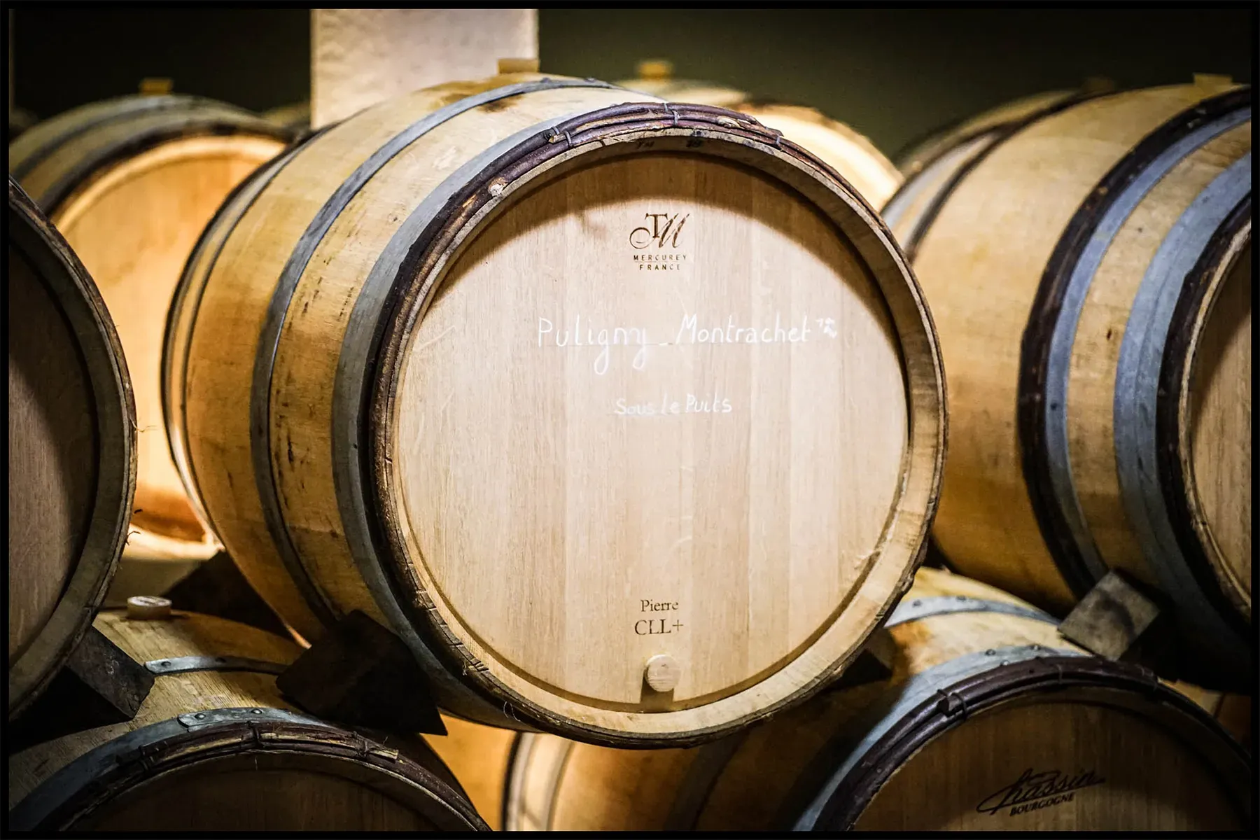 Barrel of Puligny at Larue