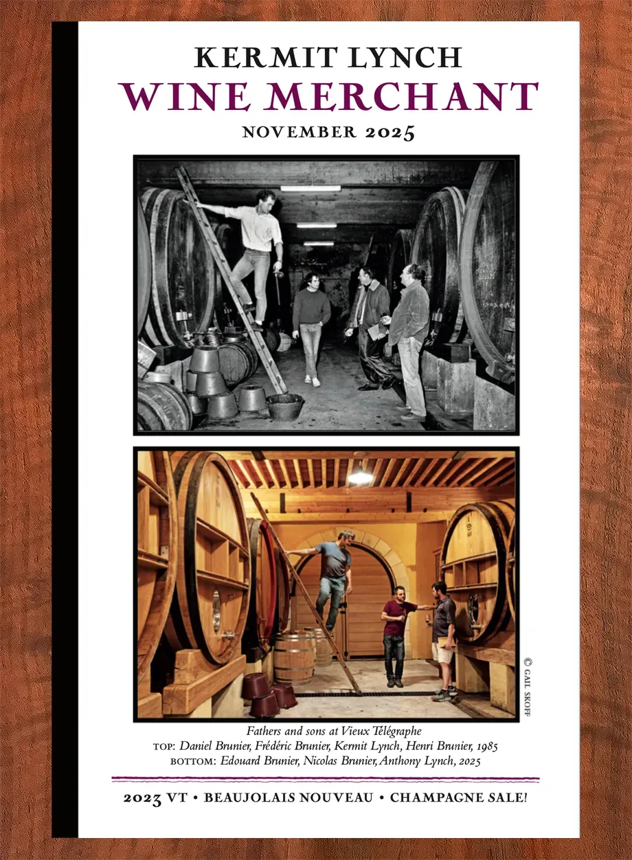 Fathers and sons at Vieux Télégraphe