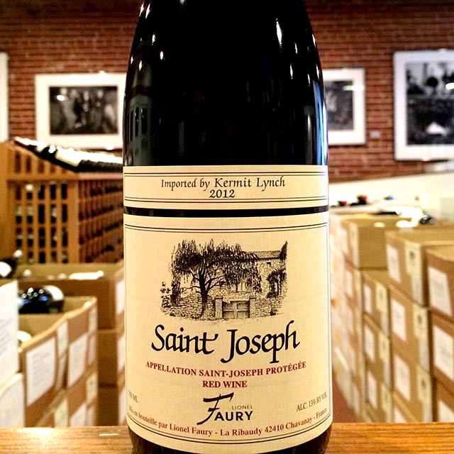 2012 Saint Joseph Rouge Domaine Faury - Kermit Lynch Wine Merchant