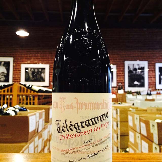 2012 Châteauneuf du Pape “Télégramme” Domaine du Vieux Télégraphe