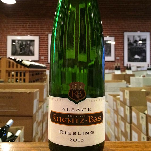 Kt Riesling 2013 Riesling Kuentz-Bas - Kermit Lynch Wine Merchant