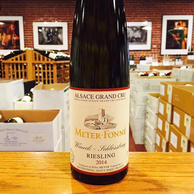 2014 Riesling Grand Cru “Wineck Schlossberg” Meyer-Fonné - Kermit