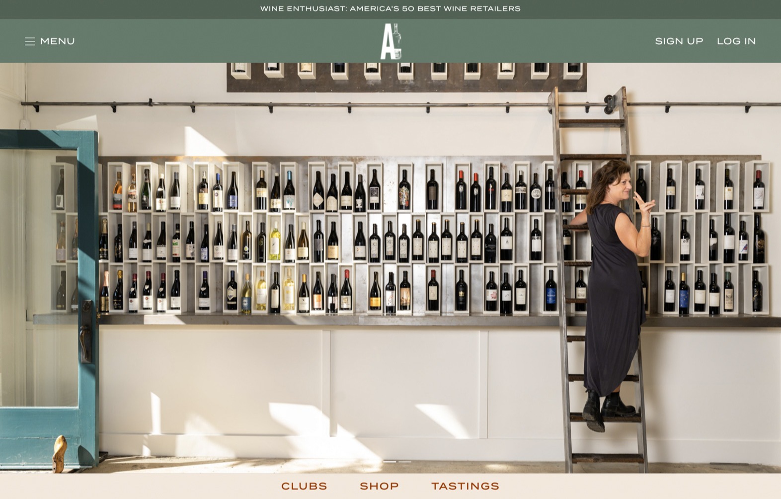 Acme Fine Wines Website.