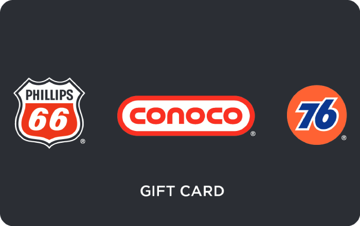 PHILLIPS 66® | CONOCO® | 76® eGift Card | SVS Direct