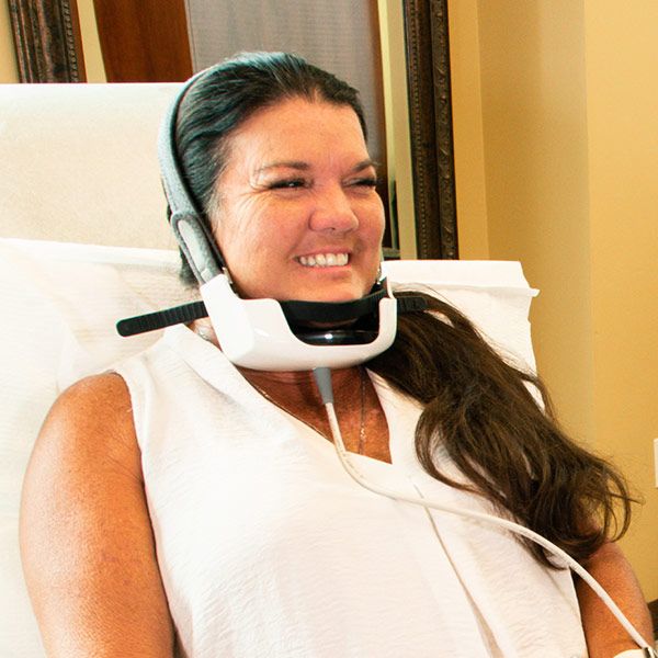 Woman wearing InMode technology