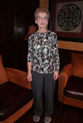 Dr. Matthew St. Laurent's slender patient after gastric bypass