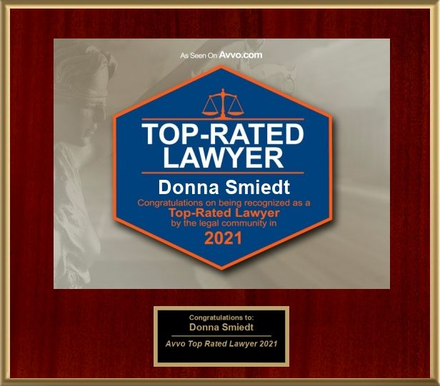 Top-Rated Lawyer Donna Smiedt 2021